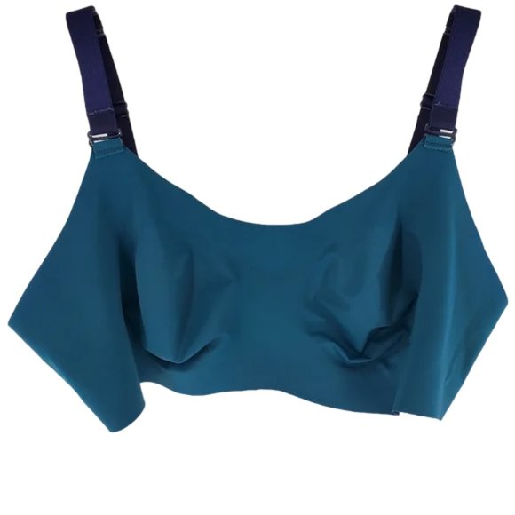 knix Evolution Bra Reversible Convertible Wireless Blue 38C 38D 40C - Picture 8 of 14
